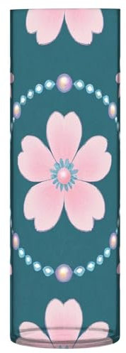 Orientalische Kunststoff-Blumenvase für Zuhause, Dekoration, 30 x 9 cm, dekorative kleine Blumenvase, transparent, Wohnzimmer, Schlafzimmer, Party, Adornos para sala modernos Decor