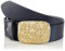 MGM Damen Sky of Stars Gürtel, Blau (Marine-Gold 7), 90 cm
