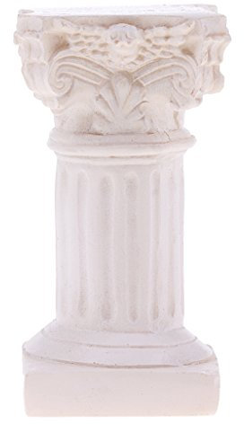Römische Säule Gebäude Modell Figur Statue für Dekoration