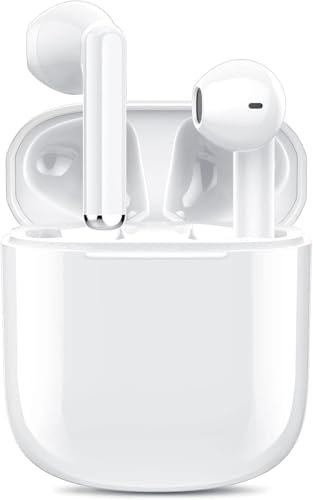 Cuffie Bluetooth, Air Buds Pods Controllo touch Cuffie Senza fili Bluetooth 5.3,HiFi con HD Impermeabile Auricolari Sportivo con Riduzione del Rumore,Compatibile con Android/iPhone/AirPods/Samsung