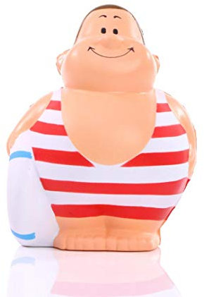 SQUEEZIES® Schwimmer Bert® - Das feuchtfröhliche Geschenk für alle Wasserratten und gestressten Seelen