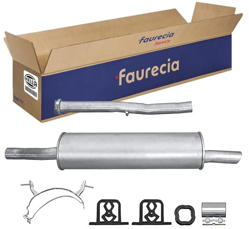 HELLA 8LD 366 026-911 Endschalldämpfer - Easy2Fit® Kit - hinten | zweiteilig - Set mit Anbauteilen