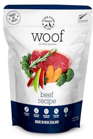 The New Zealand Natural Pet Food Co. Wild Venison - Air Dried, Toppers, High Protein, Natural Limited Ingredient Recipe Dry Dog Food - 3.5 oz