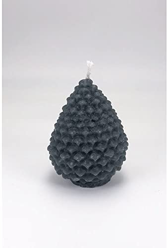Candela PIGNA colore OTTANIO 10 cm BOMBONIERA