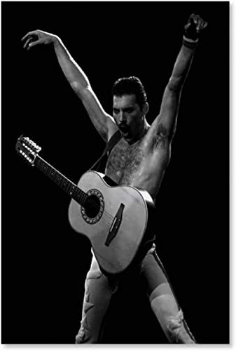 Holz Puzzle 1000 Teile Freddie Mercury Frontmann der Pop-Rock-Band Queen 4 Puzzles für Erwachsene und Kinder anspruchsvoll 1000 Piece 29.5x19.6inch(75x50cm) Kein Rahmen