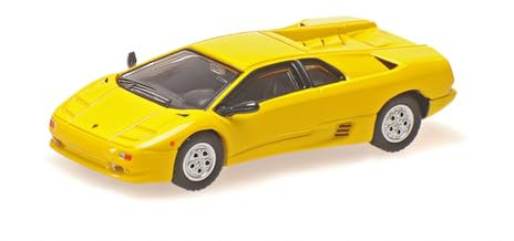 Minichamps 870103220-1:87 1994 Lamborghini Diabolo-Gelb Sammlerstück Miniaturauto