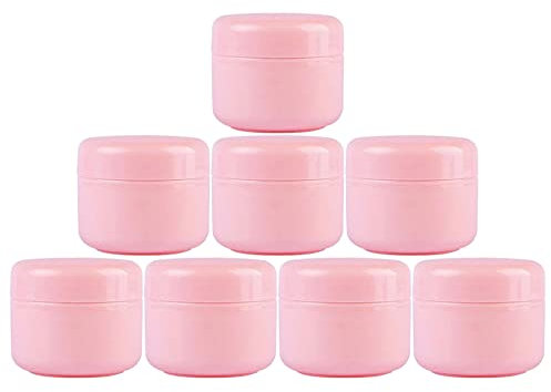 Lot de 30 pots de 50 ml pour crème faciale en polypropylène rechargeable étanche pour baume à lèvres, lotion, crème de beauté, produits de beauté
