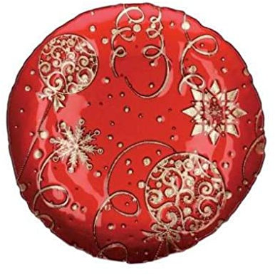 L.GLASS ROSSO SOTTOPIATTO 32cm