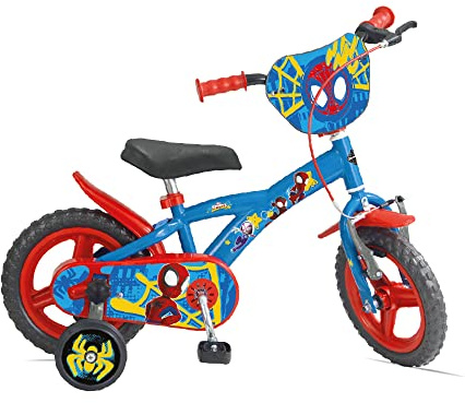 Huffy, 12 Zoll Disney Spidey Baby-Boys Fahrrad, Blau, One Size