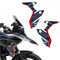 Adesivi 3D per Fianchetti laterali in Alluminio compatibile con/sostitutivo per BMW Motorrad R 1250 GS LC standard TROPHY