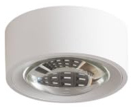 Arcchio LED Deckenleuchte Rotari (Modern) in Weiß aus Aluminium (2 flammig,) - Lampe Deckenlampe Wohnzimmerleuchte