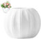 Blumenvase Kürbis Vase hohe Keramikkürbis -Pflanzer einzigartige Mini -Pflanzen -Topf -Arrangement Vase Dekor für Herbst Ernte Thanksgiving Halloween Weiß 4,5 Zoll