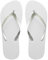 SUGAR ISLAND® Infradito unisex da donna, unisex, estive, da spiaggia, Bianco Glitter Argento, 36/37 EU