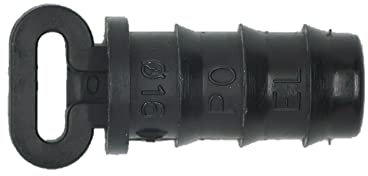DRIPALIA Lot de 20 bouchons d'extrémité pour tuyau d'arrosage goutte à goutte 16 mm Résistant aux UV
