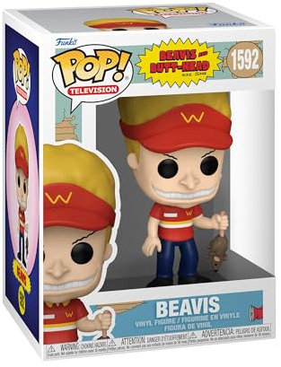Funko Pop! TV: Beavis & Butt-Head – Beavis - Beavis and Butthead - Vinyl-Sammelfigur - Geschenkidee - Offizielle Handelswaren - Spielzeug Für Kinder und Erwachsene - TV Fans - Modellfigur Für Sammler