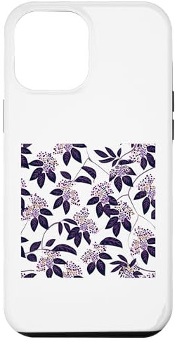 iPhone 14 Pro Max Elderberry Fruit Pattern Case