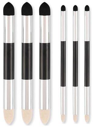 6pcs Sketch Blending Sponge Pen, Double Headed Washable Rubbing Sponge Brush Wipe Reusable Blending Stump Drawing Art Blenders for Artists, Ideal for Highlighting, Shadowing, Detailing, and Drawings.