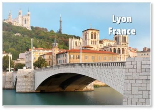 Kühlschrankmagnet Lyon im September