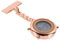 TINEASUR Schwesterntisch Armbanduhr Kinder Watch hängende Schwesternuhren Uhren für Krankenschwestern Mini Frauen Uhren Legierungsuhren Spiegelmaterial: gewöhnlicher Glasspiegel Golden