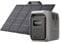 Generador solar EF EcoFlow DELTA 3 1500 con panel solar bifacial EcoFlow de 220 W, entrada fotovoltaica de 500 W, células LiFePO4, capacidad de 1536 Wh para energía de respaldo, camping y autocaravana