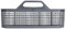 ZJchao Dishwasher Basket For Baby Items, Universal Plastic Dishwasher Baby Bottle Organizer, ABS, Grey
