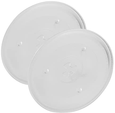 Cabilock Plato Giratorio de Vidrio Resistente de Repuesto para Microondas de 27 Cm para Horno Microondas