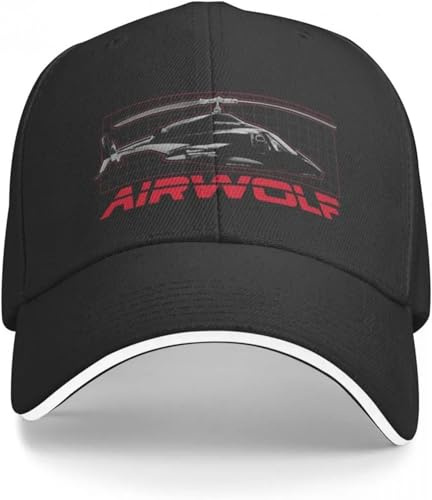 ZYSKABQ Baseball-Kappen Airwolf Cap Herren Hüte Hut Damen Hüte Hut Damen Herren Geschenk