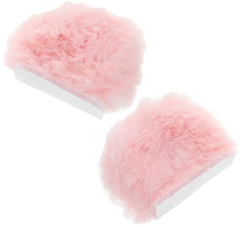 Anneome 1 Paar Helmdekoration Mit Bärenohren Hornabdeckung Ohr Helm Mittelkonsolenfigur Süßer Helm Reiterhelm Ohrring Helm Tierhelm Abnehmbarer Helm Spannungsregler Plüsch Rosa