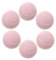 YARNOW 6 Pezzi Pallina Da Tennis Rosa Allenare Il Tennis Ragazza Elastico Giocatore Palla Palline Rimbalzanti Palline Da Allenamento Per Giocatori Pratica Gomma Gomma Da Cancellare Rosa
