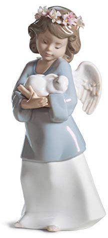 LLADRÓ Engel-Figur Himmlische Liebe. Engel. Porzellan.