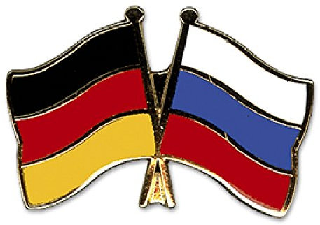 Everflag Freundschaftspin: Deutschland-Russland
