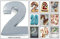 EUROTINS Small Number Birthday Wedding Anniversary Cake Tin – 10” x 8” (2.5” deep) (2)