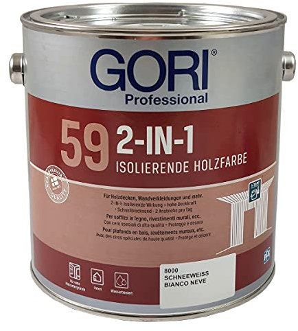 Gori ISO-DECK Weiss 2in1, 2,50 Liter