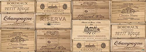 Vilber Gran Chef Riserva Alfombra, Vinilo, Marrón, 50x140x0.2cm