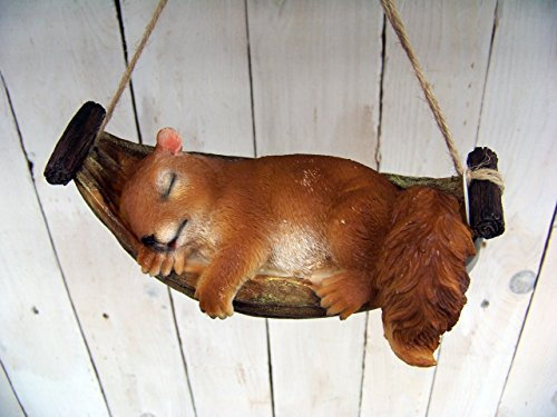 Unbekannt Dekofigur Eichhörnchen in Hängematte