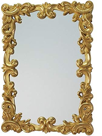 Lnxp XXL Designer Wandspiegel ANTIK BAROCK Rokoko 100x70cm in Gold UVP 699€ Spiegel Woe