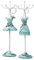 Ysoom Ohrringe Schmuckständer Elegantes Mädchen Blau Rock Styling Schmuck Display Halter Ausstellungsstand Armband Halskette Ring Halterung 2pcs