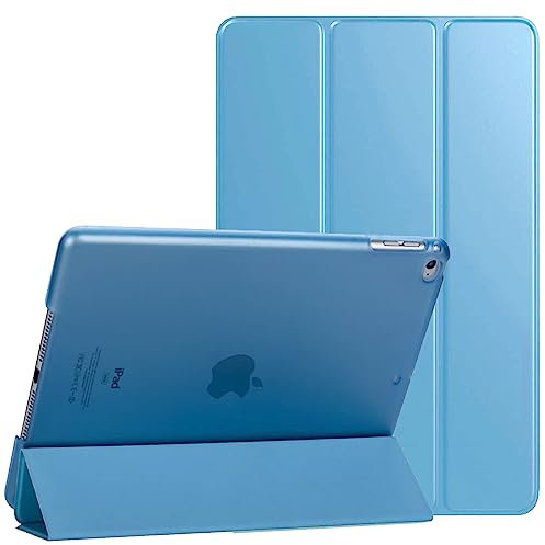 Schutzhülle für Apple iPad Air 2 / 2. Generation A1566 A1567 Smart Magnetic Stand Case with Automatic Wake/Sleep (türkis)