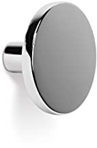 Gedotec Möbelknopf Antik | Schrank-Knopf Chrom poliert | COMO | Metall Türknopf rund | Schubladen-Knopf Ø 41 mm | Kommoden-Knopf Küchen-Schränke & Türen | 4 Stück - Möbel-Knauf mit Schrauben