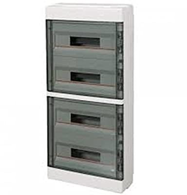 Centrale murale IP40 avec porte transparente 72 modules – Série Civili EC60072B