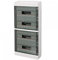 Centrale murale IP40 avec porte transparente 72 modules – Série Civili EC60072B