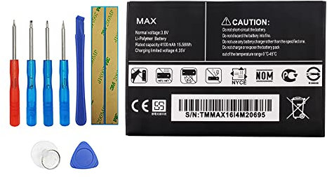 Vvsialeek Neu CUBOT MAX Akku Kompatibel Für CUBOT MAX with Toolkit