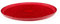 Excelsa Arabesque Red - Plato de postre, diámetro de 21 cm, cristal decorado
