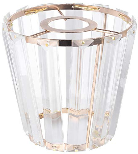 ibasenice Lampenschirm Aus Kristall Lampenschirm Aus Netz Kandelaber-lampenschirme Lampenabdeckungsschirme Tischlampenschirme Aus Kristall Deckenleuchte Lampenschirm Leuchter Haushalt Metall