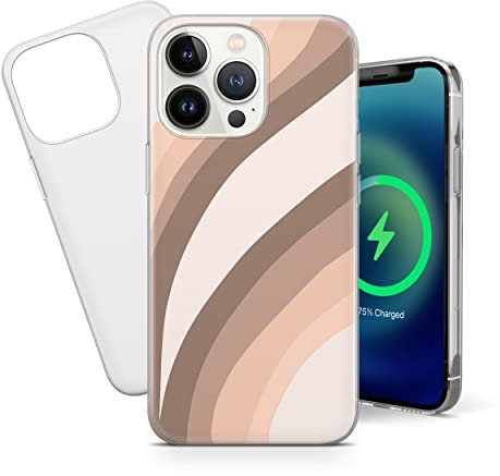 Pastel iPhone Case - Pink Accessories - Aesthetic Phone Case for Your Cell & Peach Design - Love Phone Bumper & Clear TPU Cover - (iPhone 5/5s/SE)