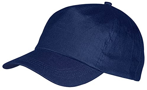 eBuyGB Baseball Cap 100% Cotton Unisex Mens Womens Adjustable Adults Summer Classic Sports 5 Panel Sports Hat