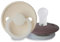 FRIGG Rope Silikon Nacht Leucht-Schnuller | Schnuller 2 Packung | Symmetrischer Sauger in Kirschform | BPA-frei | Hergestellt in Dänemark | (Cream Night/Twilight Mauve Night, Größe 1 (0-6 Monate))
