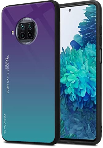 RankOne Gradient Glitter Handy Hülle für Xiaomi MI 10T Lite 5G (6.67 Inches), Dünne Schlanke Schutzhülle - 3