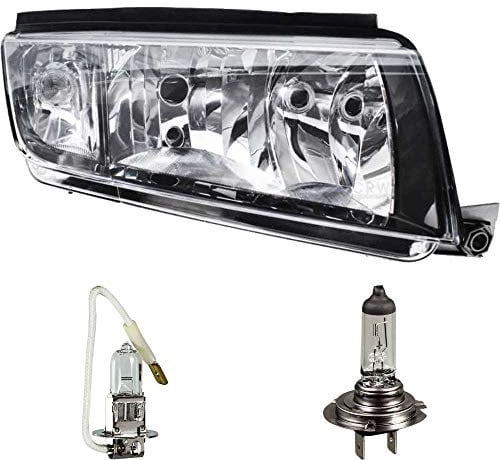 EISENFELS Bundle Set 106521788 erstellt mit Scheinwerfer rechts + PHILIPS Leuchtmittel H7 + H3 kompatibel mit I 6Y2