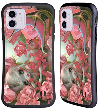 Head Case Designs sous Licence Officielle Strangeling des Roses Sirène Coque Hybride Compatible avec Apple iPhone 11